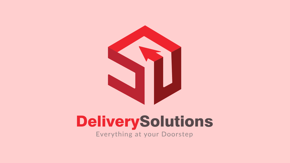 delivery solutions logo design